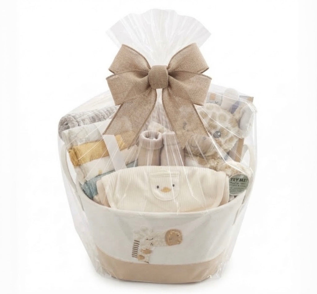 Giraffe Baby Basket