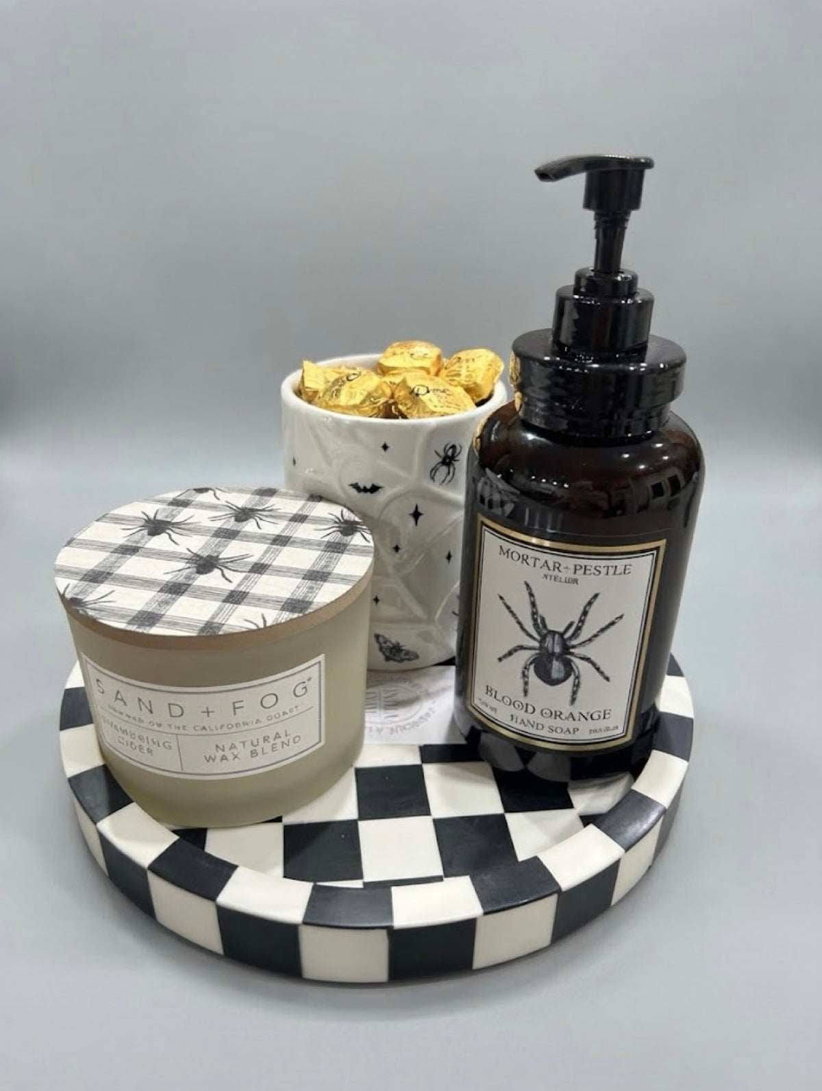 Spider Platter Gift Set